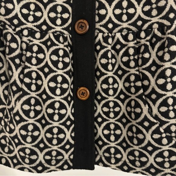 Billabong Black and Cream Patterned Jacket Size Small Women’s - Picture 5 of 9